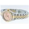 Image 6 : Rolex Ladies 2 Tone 14K Salmon Diamond Datejust Wristwatch
