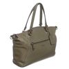 Image 2 : Coach Olive Green Leather Two-Way Handbag