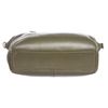 Image 5 : Coach Olive Green Leather Two-Way Handbag