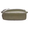 Image 5 : Coach Olive Green Leather Two-Way Handbag