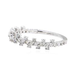 0.5 ctw Diamond Ring - 14KT White Gold