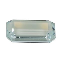 7.65 ct. Natural Emerald Cut Aquamarine