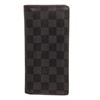 Image 1 : Louis Vuitton Damier Graphite Canvas Leather Brazza Wallet