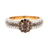 Image 2 : 1.32 ctw Diamond Ring - 14KT Rose Gold