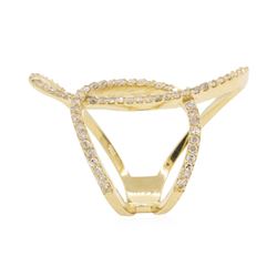 0.75 ctw Diamond Ring - 14KT Yellow Gold