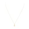 Image 1 : Tiffany and Company Elsa Peretti Teardrop Pendant with Chain - 18KT Yellow Gold