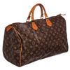 Image 3 : Louis Vuitton Monogram Canvas Leather Speedy 40 cm Bag