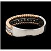 Image 3 : 0.30 ctw Diamond Ring - 14KT Two-Tone Gold