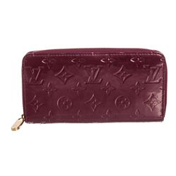 Louis Vuitton Violette Purple Vernis Monogram Zippy Wallet