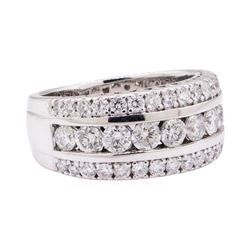 1.60 ctw Diamond Ring - 14KT White Gold