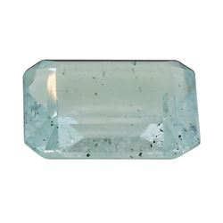 4.89 ct. Natural Emerald Cut Aquamarine