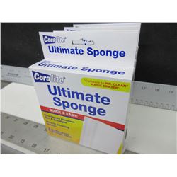 4 New packs Ultimate Sponge/Magic Eraser / 2 per pack / effortlessly
