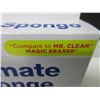 Image 2 : 4 New packs Ultimate Sponge/Magic Eraser / 2 per pack / effortlessly