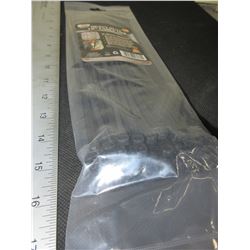 New pack of 100 Cable/Zipties Heavy Duty 12 inch black