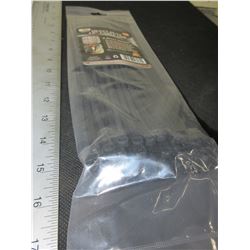New pack of 100 Cable/Zipties Heavy Duty 12 inch black