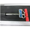 Image 1 : New Samona Heavy Duty Pressure Roller 17" - 27" Handle/ 3 rubber 1-1/2 rollers