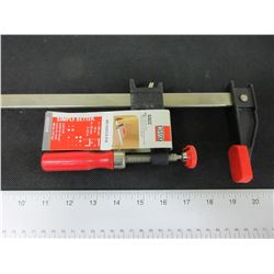 New Bessey Clutch style Bar Clamp / 600lb load limit / BES GSCC2.518