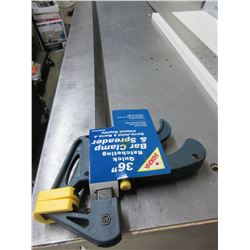 New 36" Quick Ratcheting Bar Clamp & Spreader