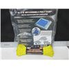 Image 1 : New 6 x 8ft Poly Tarp with 100ft Paracord 7 strand 550lb