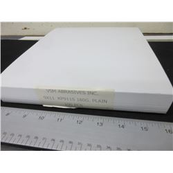 New Case of 100 VSM Abrasives INC. Sandpaper 9 x 11"  / 180 grit