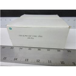 New case of 100 VSM Sanding disk   5" x 0 KP911SF  220G  PSA