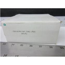 New case of 100 VSM Sanding disk   5" x 0 KP911SF  220G  PSA