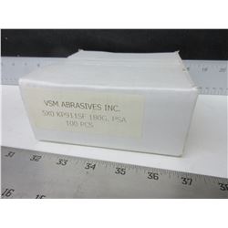 New case of 100  VSM  Sanding disk  5 x 0  KP911SF  180G PSA