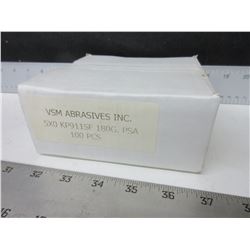 New case of 100  VSM  Sanding disk  5 x 0  KP911SF  180G PSA