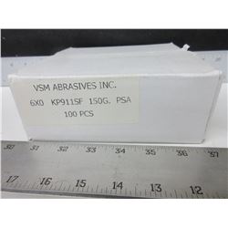 New case of 100  VSM Sanding disk  6 x 0  KP911SF  150G  PSA