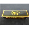Image 4 : New Browning Lock Blade Knife / 6-1/2" long open / blade 440c / wood handle