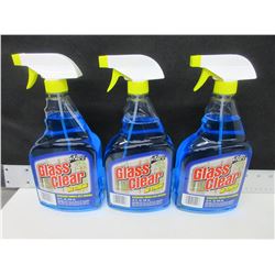 3 New 32floz Spray Glass Cleaner / NO Streak / excellent glass cleaner
