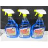 Image 1 : 3 New 32floz Spray Glass Cleaner / NO Streak / excellent glass cleaner