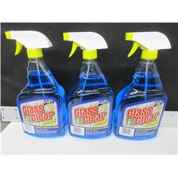 3 New 32floz Spray Glass Cleaner / NO Streak / excellent glass cleaner