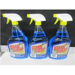 3 New 32floz Spray Glass Cleaner / NO Streak / excellent glass cleaner