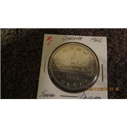 1966 CANADA SILVER DOLLAR
