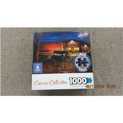 LIKE NEW - 1000 PIECE "COUNTRY STORE" CANVAS COLLECTION PUZZLE