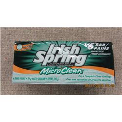 NEW - IRISH SPRING SOAP (6 BARS) - PER BUNDLE