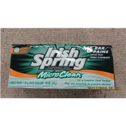 NEW - IRISH SPRING SOAP (6 BARS) - PER BUNDLE