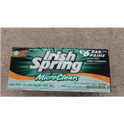 NEW - IRISH SPRING SOAP (6 BARS) - PER BUNDLE