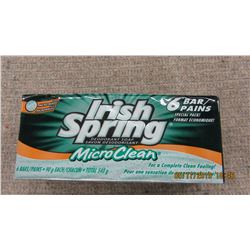 NEW - IRISH SPRING SOAP (6 BARS) - PER BUNDLE