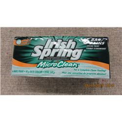 NEW - IRISH SPRING SOAP (6 BARS) - PER BUNDLE
