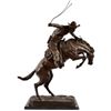 Image 3 : Frederic Remington Bronc Rider Bronze