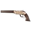 Image 2 : Large Frame Volcanic Silver Lever Action Pistol