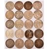 Image 1 : Collection of 20 Morgan & Peace Silver Dollars