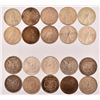 Image 2 : Collection of 20 Morgan & Peace Silver Dollars