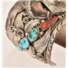 Image 3 : Bear Claw & Turquoise Indian Cuff & Ring Set