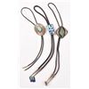Image 1 : Silver Turquoise Bolo Tie Collection