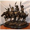 Image 2 : Frederic Remington "Coming Through The Rye" Bronze