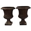 Image 1 : Pair of Large Bronze Urns