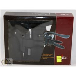 3PC PLASTIC LEVER CORKSCREW SET